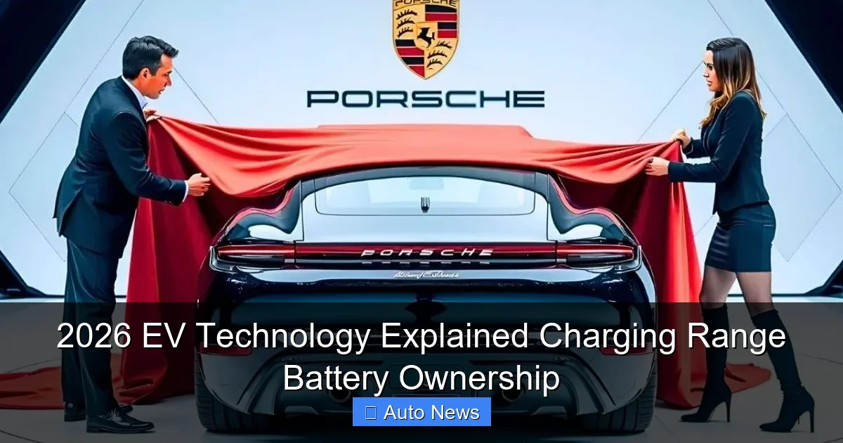 2026 EV Technology Explained Charging Range Battery Ownership