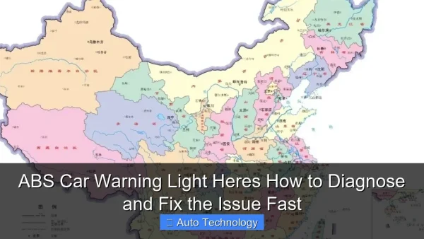 ABS Car Warning Light Heres How to Diagnose and Fix the Issue Fast