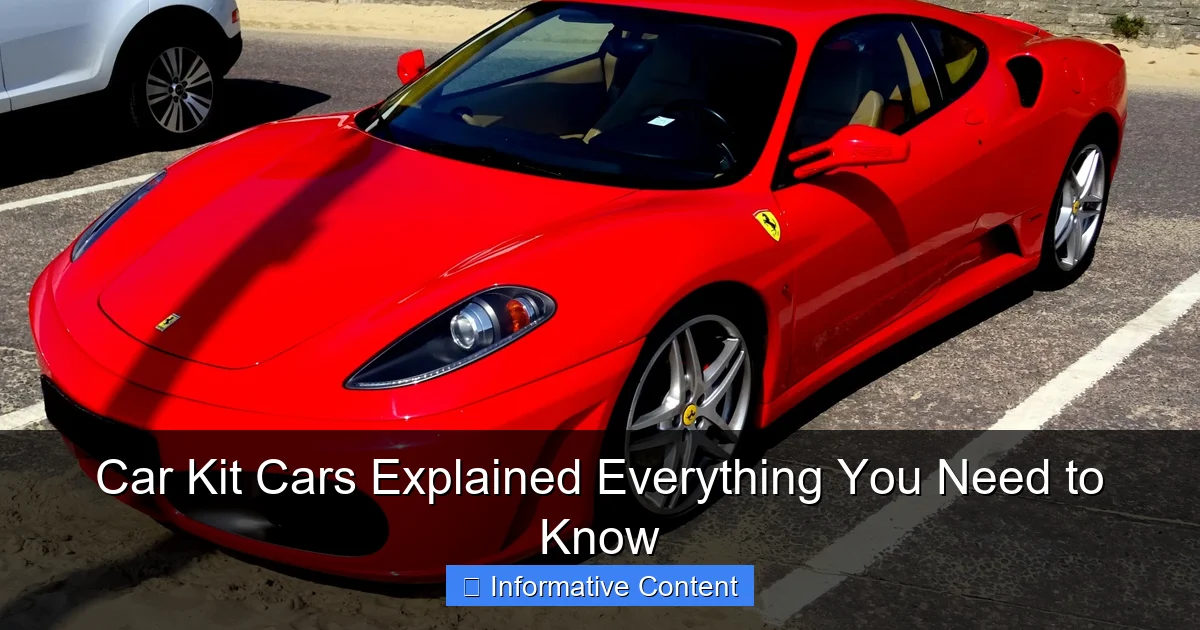 Car Kit Cars Explained Everything You Need to Know