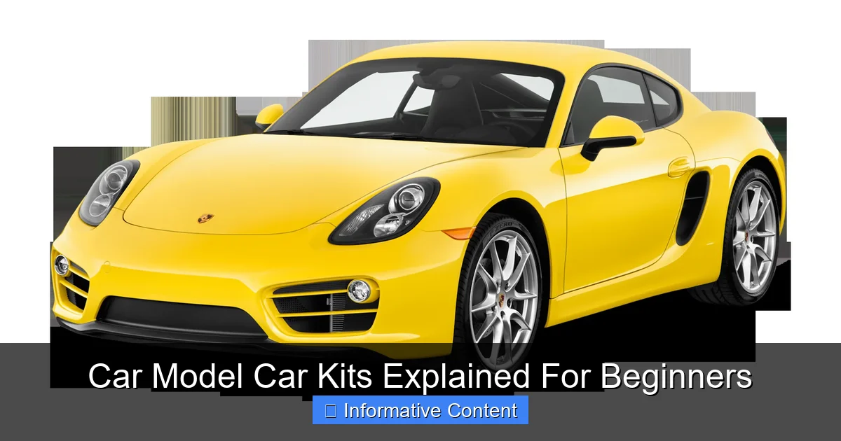 Car Model Car Kits Explained For Beginners