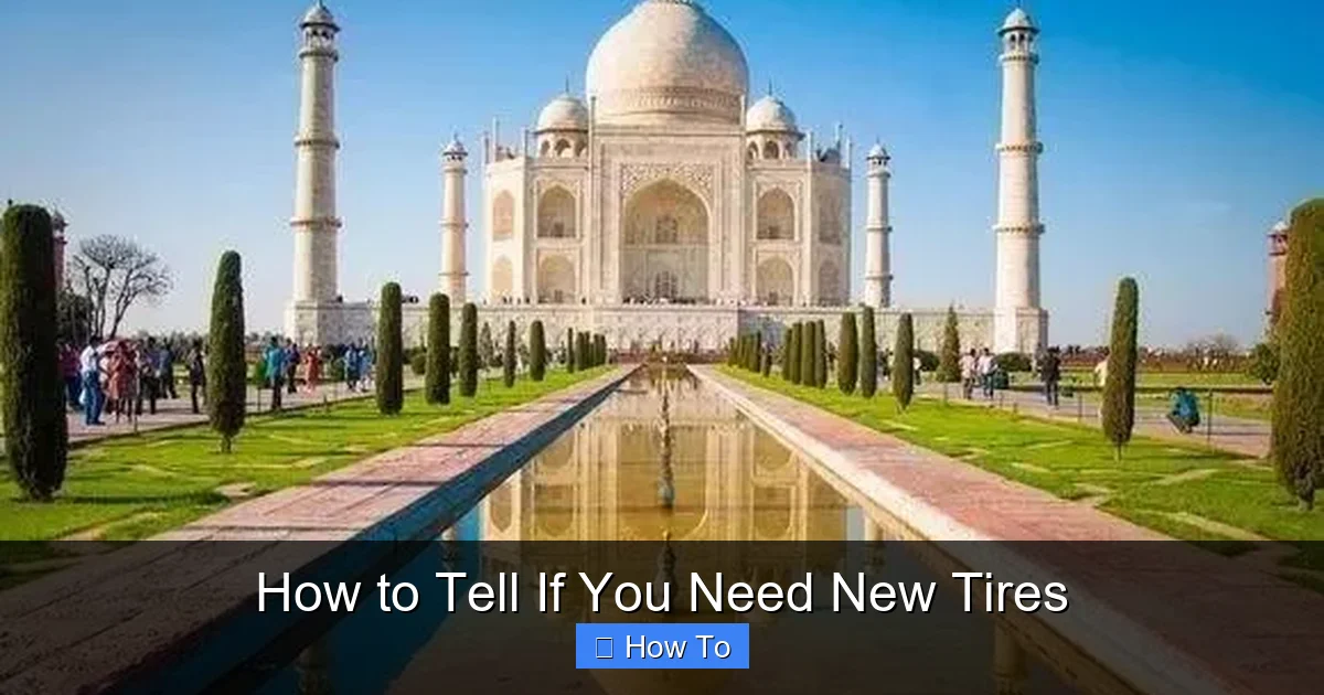 How to Tell If You Need New Tires