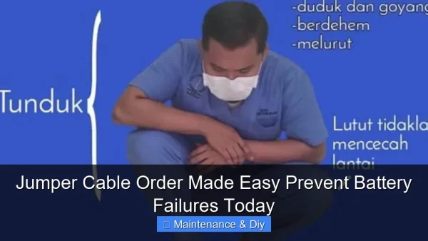 Jumper Cable Order Made Easy Prevent Battery Failures Today