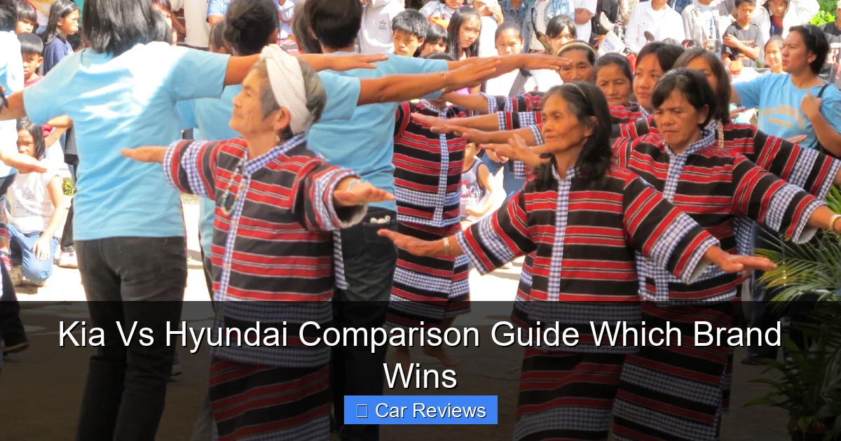 Kia Vs Hyundai Comparison Guide Which Brand Wins