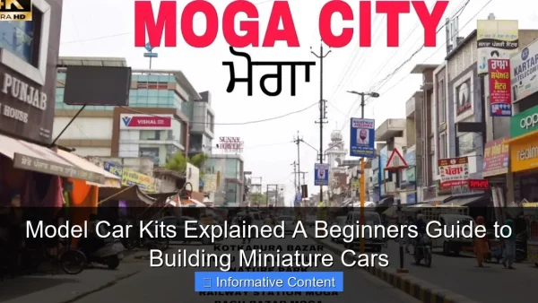 Model Car Kits Explained A Beginners Guide to Building Miniature Cars