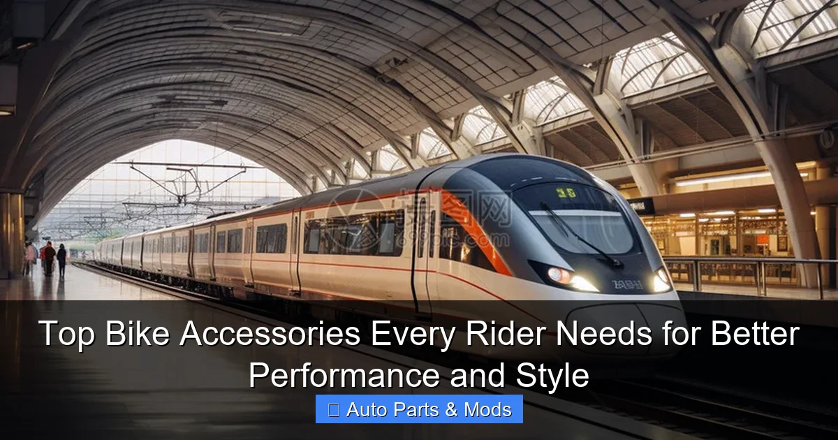 Top Bike Accessories Every Rider Needs for Better Performance and Style
