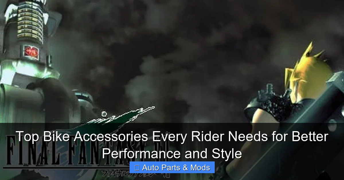 Top Bike Accessories Every Rider Needs for Better Performance and Style