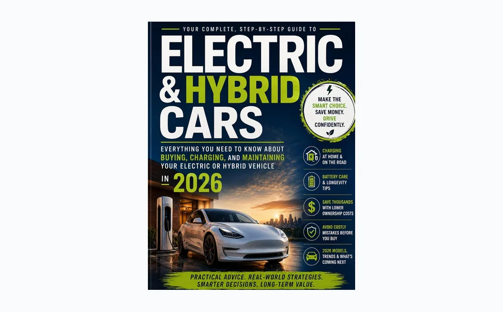 ELECTRIC & HYBRID CARS: Everything You Need to Know About Buying, Charging, and Maintaining Your Electric or Hybrid Vehicle in 2026.