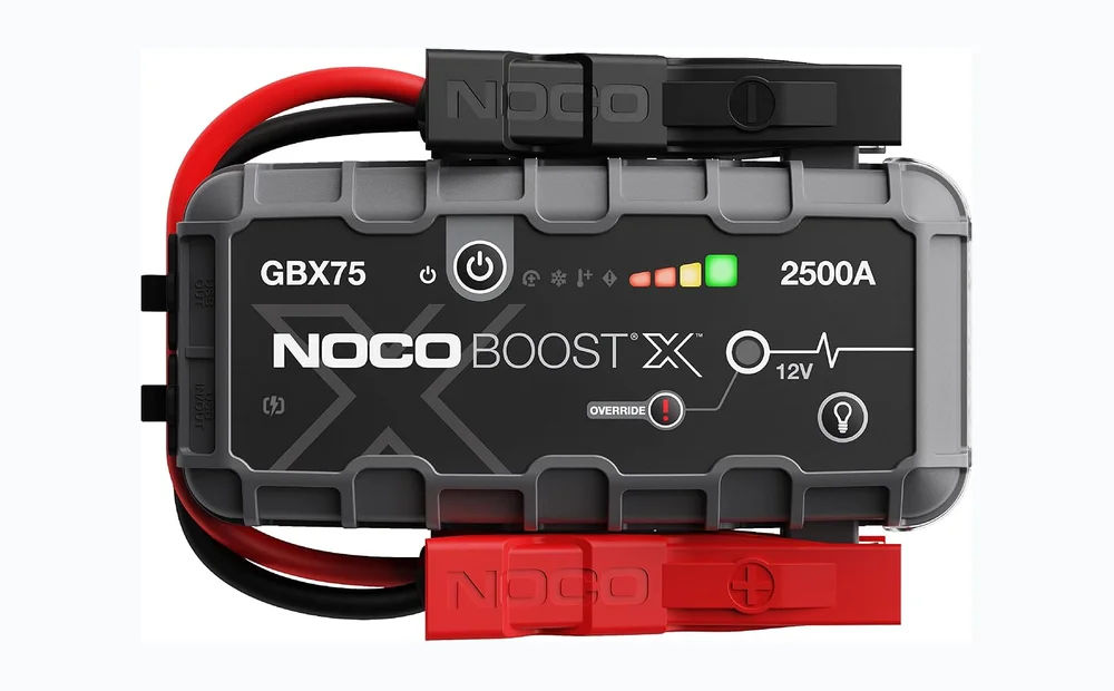 NOCO Boost GBX75 2500A UltraSafe Jump Starter, 12V Lithium Battery Booster