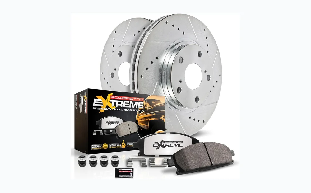PowerStop Z36 Truck & Tow Brake Pad & Rotor Kit Front K9240-36
